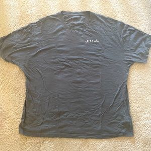 Pink t-shirt one size gray